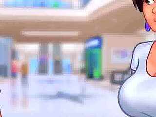 Summertime saga: hot sexy MILF with big milky tits ep 79