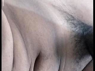 Horny guy masturbating in the room secretly