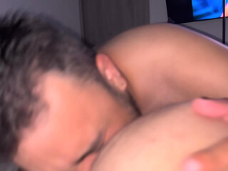 Try my friend's ass for the first time
