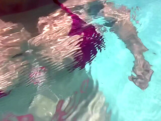 Artemisia Love Showing Her Juicy Perfect Tits Wearing a Sexy Bikini at the Pool