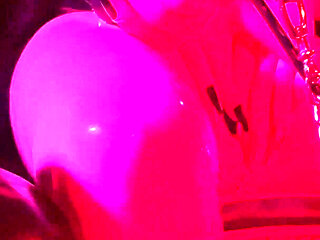 Rubber & Ava Fetishart Give Perv a Latex Footjob Part 2