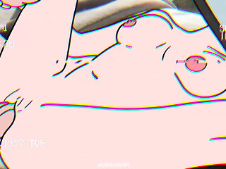 TV Woman and Cameraman sex animation