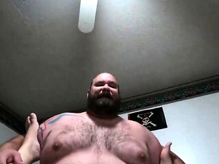 Fat Daddy Bear Takes it Like a Pro
