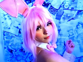 MomoiroAguiraru  Momo Deviluke Bunny Suit