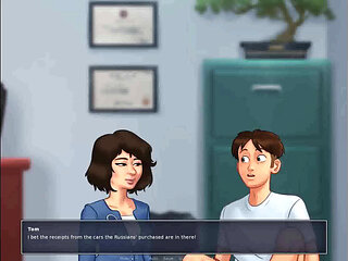 Summertime saga: they got caught fucking in the office ep 198