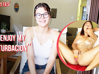Ersties - Cute Brunette Maiden Shows Us Exactly What It Takes To Make Her Feel Good