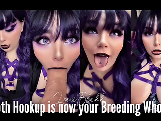 Goth Hookup Is Now Your Breeding Whore