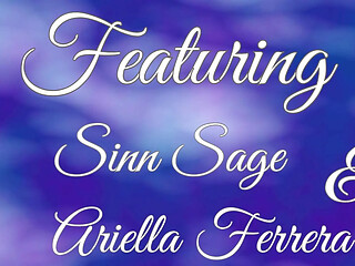 Ariella Ferrera and Sinn Sage get it on in a hot Vegas hotel room