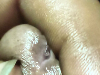Today, the water came out with a fist