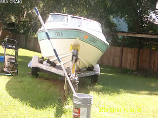 9-21-26 COBRA STARTS THE BOAT THE WHOLE TIME BIT CH ING THE LADY NEXT DOOR IS A HI IQ MORON AND THE LOVE BUGS.