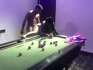 Homemade Amateur Sex by the Snooker