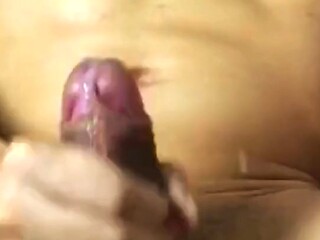 Asian muscle hunk in wolf mask jerks off and gets hard dildo fucked