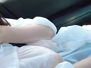 Street Soak - Can You Handle How This Huge-bust Beauty Gets Juicy in the Open? Chapter-1