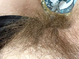 Closeup hairy body parts