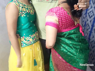 Indian Desi Threesome Video.