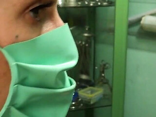 Nurse Roxy and Her Medical Examination Machine