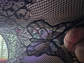 Fucking My Ass With A Ribbed Vibrator Until I Cum in Panties With the Soles of My Feet