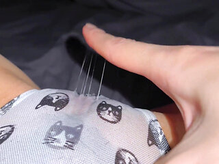 Miss Hairy Pussy is Leaking Again tonight FPOV