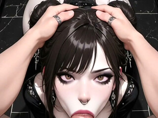 Hentai anime - I give my neighbor's ass because of how hot and ecstatic I am