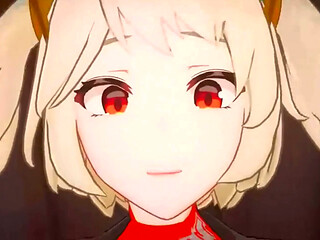 Zenless Zone Zero - Burnice White Riding a Dick - 3D Hentai Animations