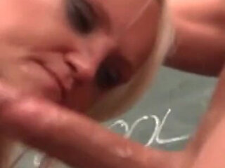 Blonde babe orgy party in the college