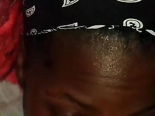 Sloppy Head Sextape Watch Ebony Girl Sucking Cumload Out & Puts It on Her Boobs for Stepdad - Jhodez