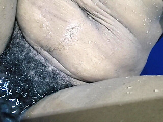 Pouring Rain Homemade Sex, Hot Wife Big Pussy & Hairy Pussy Close up Carrying