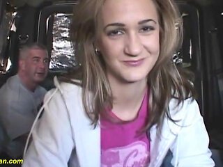 Her first bang van orgy