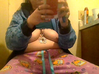 Strip Tease Quickie Bathroom Shh Dont Get Caught