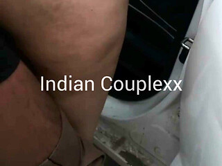 Desi Wife Sex with Truck Drivers in Car