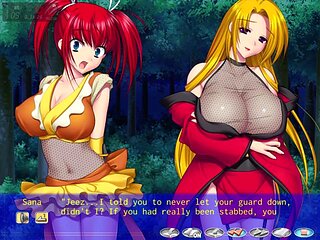 The Tale of the Lewd Kunoichi Sisters episode 4: Big Tits, Big Ass  Blowjob Porn