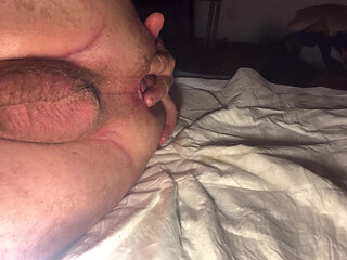 Grandpa likes to feel filled by those dildos