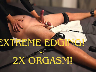 Intensive Edging! Hardcore Post Orgasm Torment!