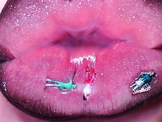 In This Captivating Video, You'll Be Treated to a Feast of Sights: the Giantess's Luscious Lips