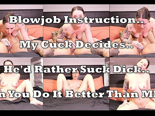 So You Think You Can Suck His Dick Better Than Me?