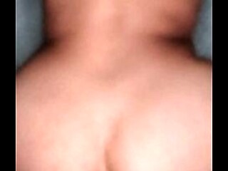 Young Latina girl with a big round ass gives a deepthroat and rides like crazy
