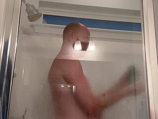 Shower and Shave Time On a Saturday Afternoon