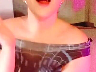 Spider Woman Cosplay BBW