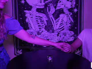 Heartbroken man rebounds with sexy fortune teller