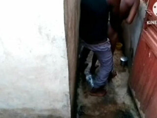 She Gets Fucked by a Big African Arm