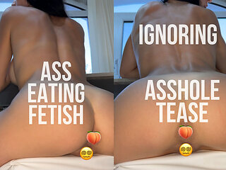 Ass Eating POV, Asshole Fetish, Ignoring Fully Nude