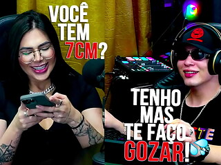 Ruan Mostrou o PAU para a Lary Cubas, ser&aacute_ que ela gostou do Tamanho, &eacute_ pequeno ou grande? - P&aacute_pum no Barraco - Ela Manda