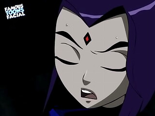 teen titans starfire fucks raven
