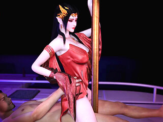 Cai Lin Virtual Temptress: Bigbutt Goddess - 3D Animation Hentai