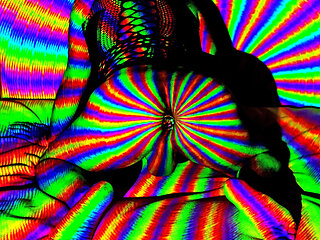 Psychedelic ass play
