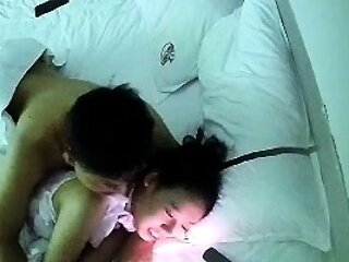 Amateur Asian Couple Frigging On Cam