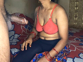 Desi Indian Girlfriend Fucked Hard - Big Tits, Blowjob & Doggy Style Sex