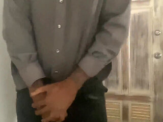 Desperate for a Pee Pissing on the Floor Fan Request