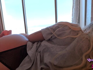I Told My Step Sis Goodmorning With My Dick On Vacation - Jaz Jizzes