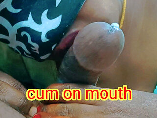 Try Not to Cum Challenge. an Extreme Closup Blowjob and Cum Swallowing by a Horny Village Girl